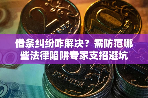 济南借条纠纷咋解决？需防范哪些法律陷阱专家支招避坑