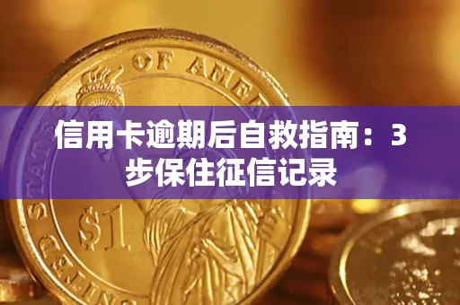 济南信用卡逾期后自救指南：3步保住征信记录