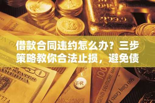济南借款合同违约怎么办？三步策略教你合法止损，避免债务危机升级