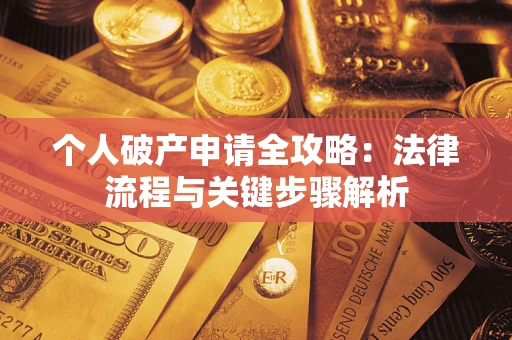 济南个人破产申请全攻略：法律流程与关键步骤解析