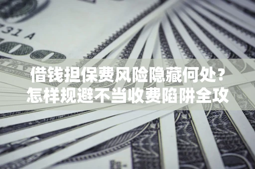 济南借钱担保费风险隐藏何处？怎样规避不当收费陷阱全攻略！